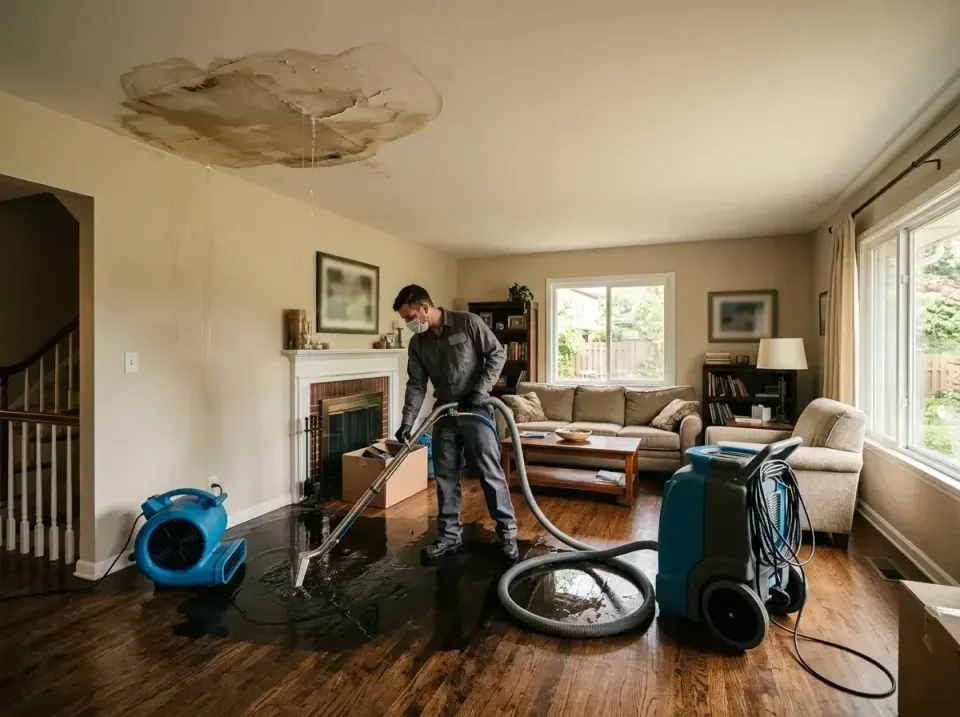 attic-pipe-burst-ceiling-drip-008 — frequently asked questions, Water Damage Restoration & Carpet Care in Bithlo, FL